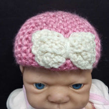 Load image into Gallery viewer, Girls Bow Knit Hat
