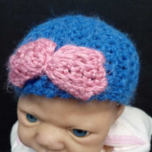 Load image into Gallery viewer, Girls Bow Knit Hat
