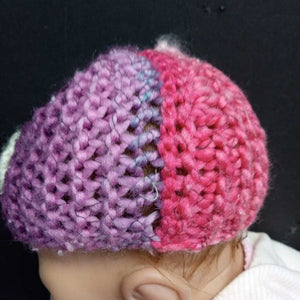 Girls Bow Knit Hat