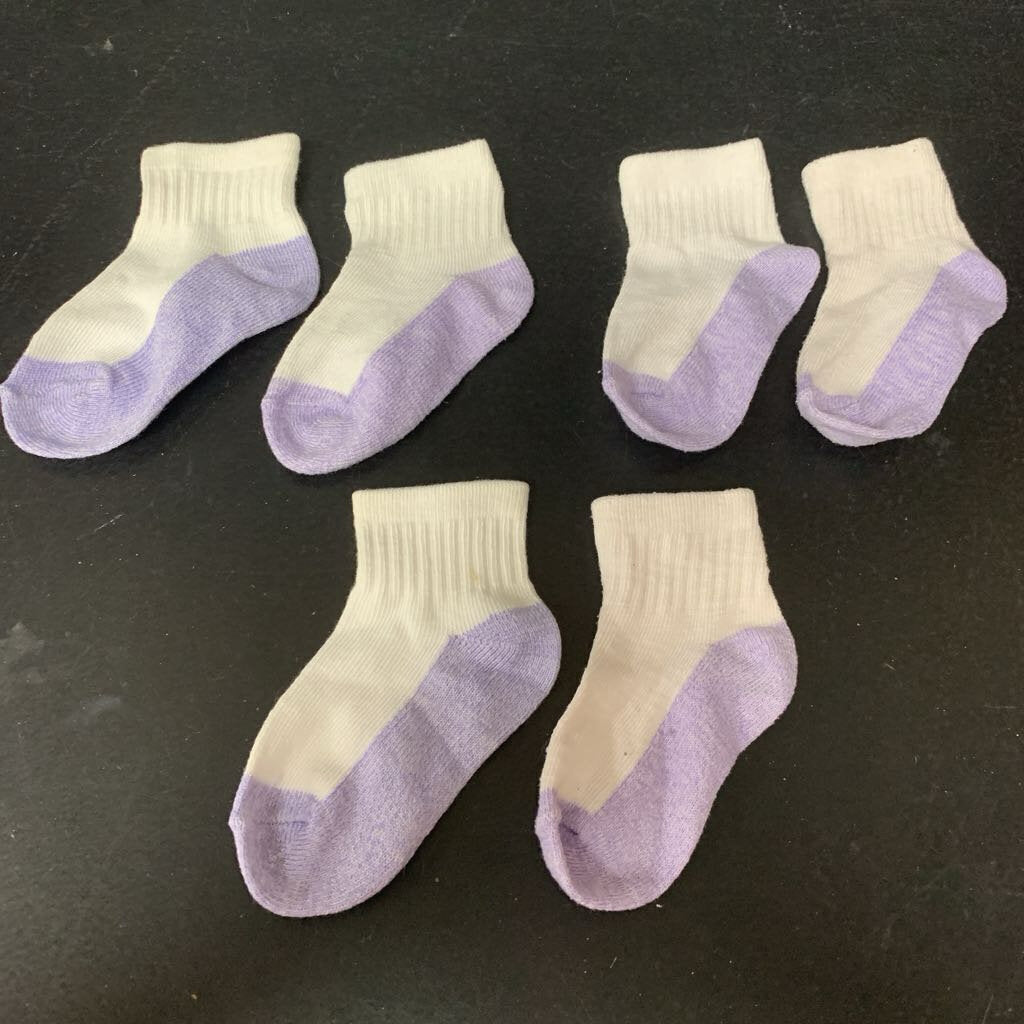 3pk Girls Socks