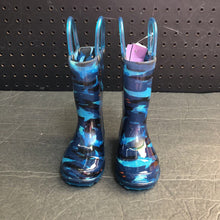 Load image into Gallery viewer, Boys Light Up Shark Rain Boots
