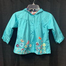 Load image into Gallery viewer, Girls Flower Rain Jacket (LZH)
