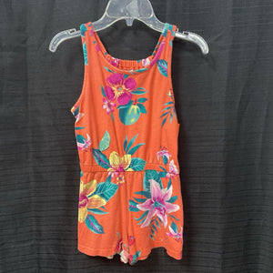 Floral Fruit Romper Outfit