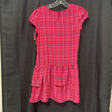 Load image into Gallery viewer, Plaid Ruffle Dress (NEW)
