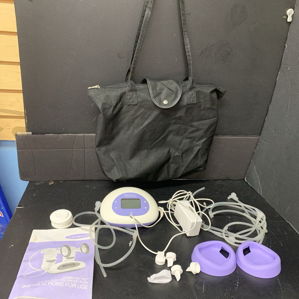 Signature Pro Double Electric Breast Pump w/Accesories