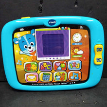 Load image into Gallery viewer, Light Up Baby Touch Tablet Battery Operated
