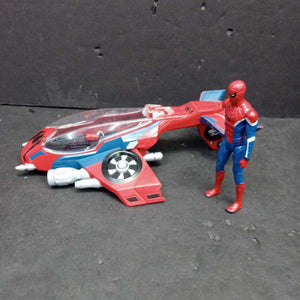 Spiderman Far From Home Spider-Jet Plane w/Figure
