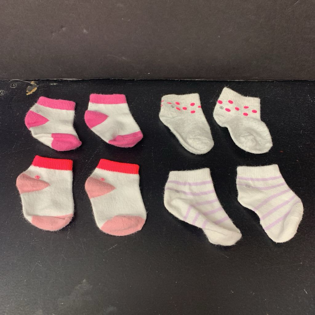 4pk Girls Socks