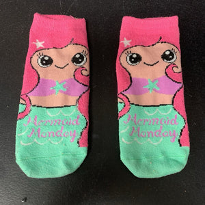 Girls "Mermaid Monday" Socks