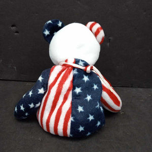 Spangle the USA Bear Beanie Baby