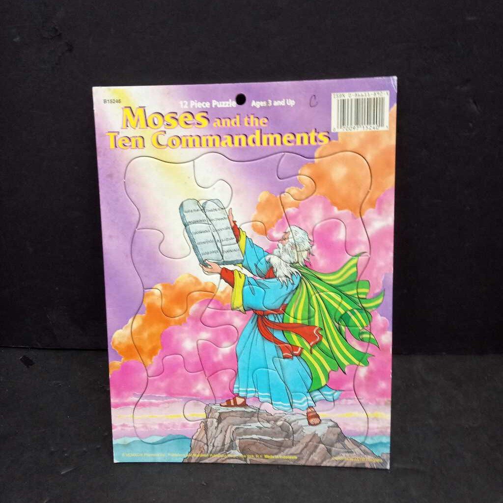 12pc Moses and the Ten Commandments Puzzle (Playmore Inc.)