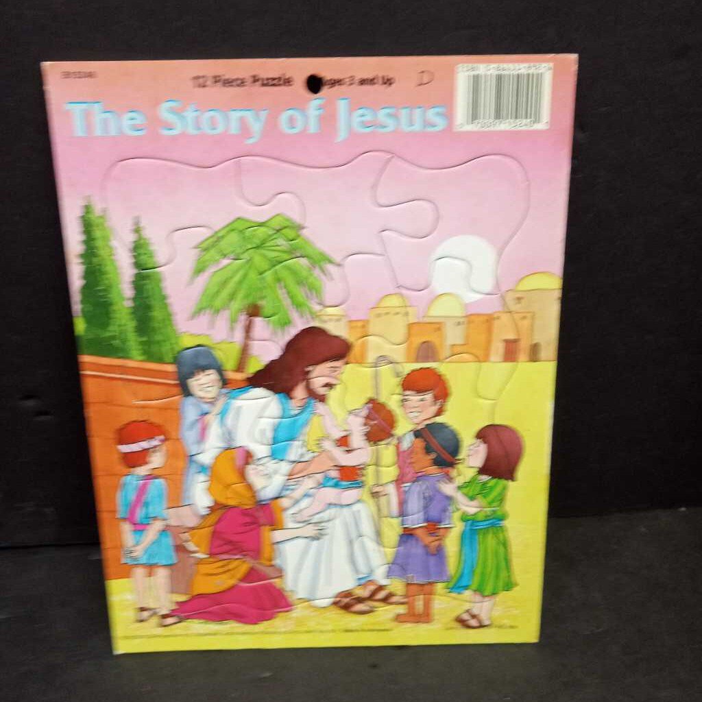 12pc The Story of Jesus Puzzle (Playmore Inc.)