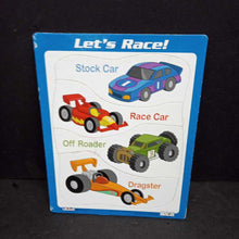 Load image into Gallery viewer, 4pc Let's Race! Puzzle
