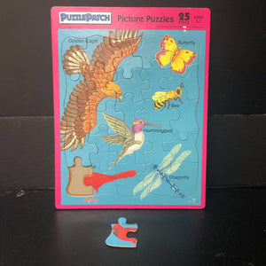 25pc Flying Animals Picture Puzzle