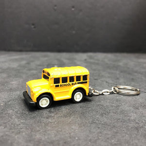 School Bus Keychain