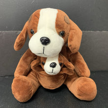 Load image into Gallery viewer, Mama Dog w/Baby Dog Plush
