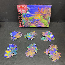 Load image into Gallery viewer, 60pc Land of Dinosaurs Jigsaw Puzzle

