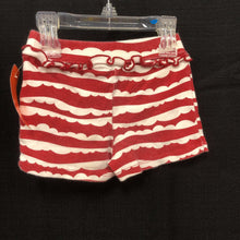 Load image into Gallery viewer, Ruffle Bow Striped Shorts
