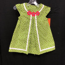 Load image into Gallery viewer, Polka Dot Flower Dress
