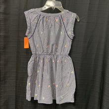 Load image into Gallery viewer, Plaid Flower Dress
