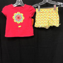 Load image into Gallery viewer, 2pc Flower Polka Dot Outfit
