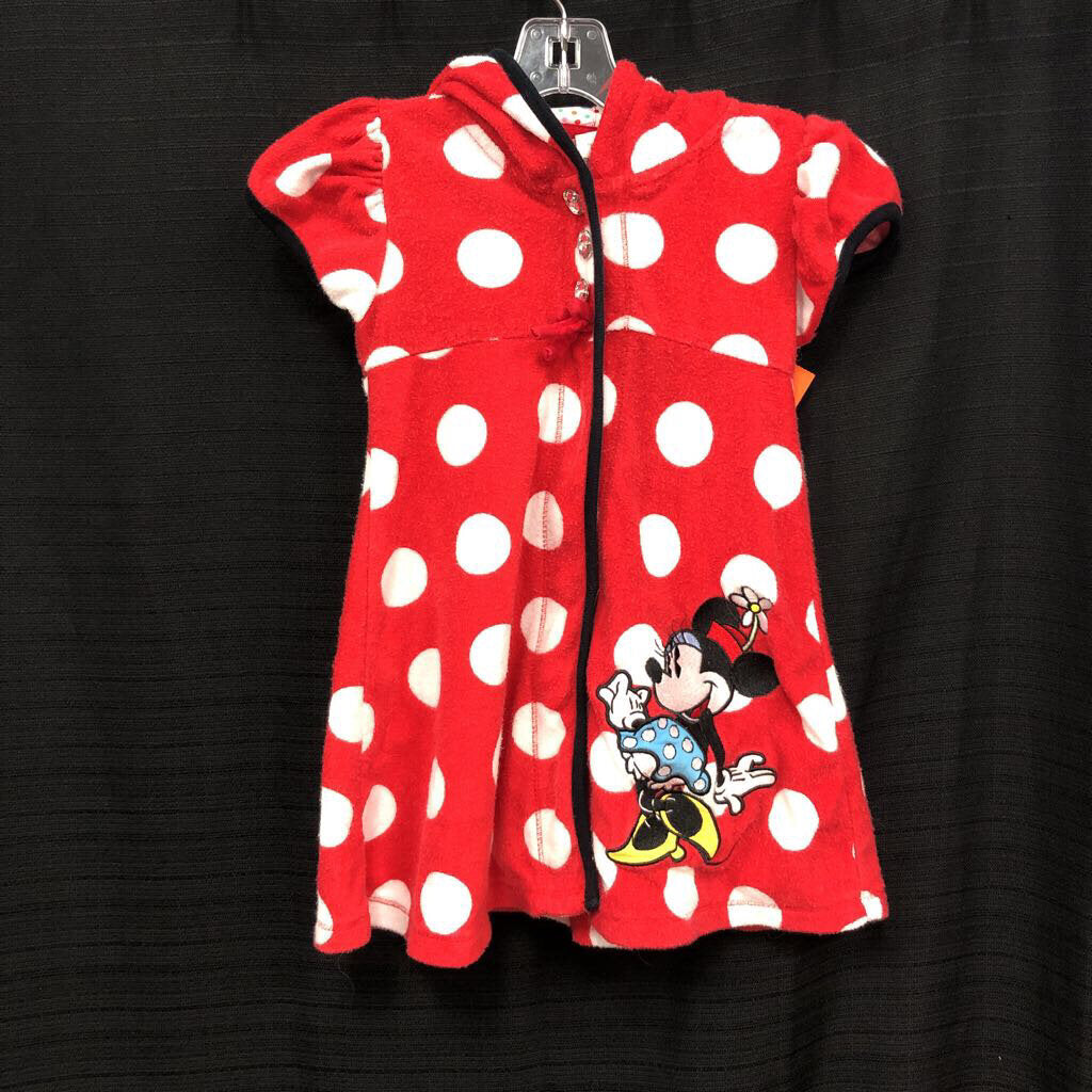 Polka Dot Hooded Dress