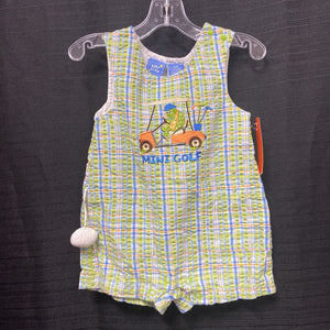"Mini Golf" Frog Outfit (baby crew)