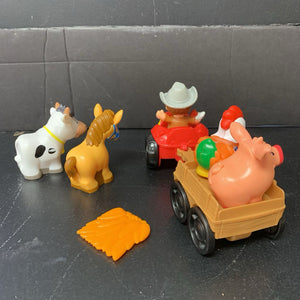 Tractor w/Figure & Animals
