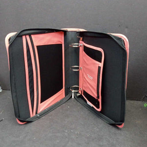 Xpanz Cloth 3-Ring Zipper Binder (NEW) (Five Star)