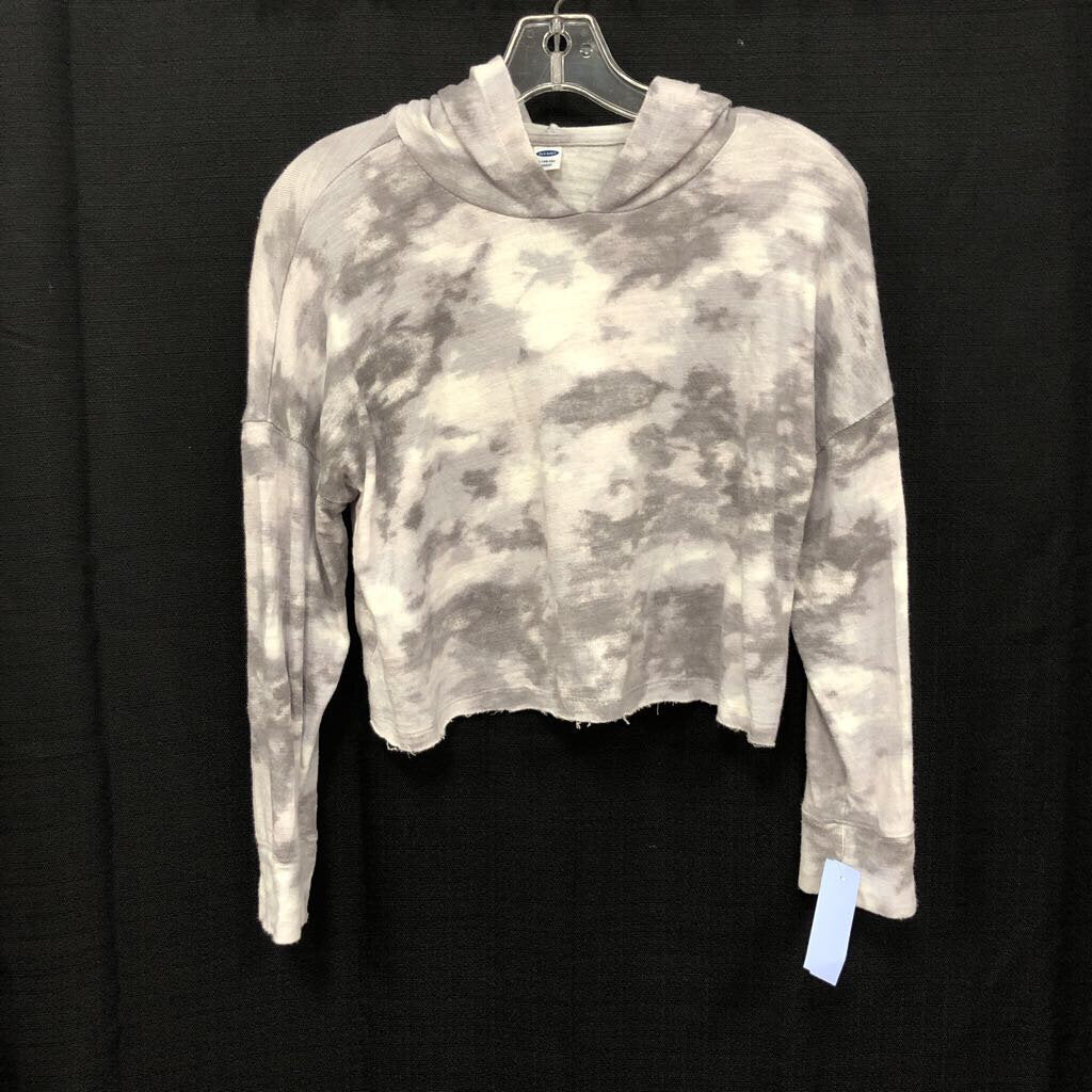 Tie Dye Hooded T-Shirt Top