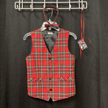 Load image into Gallery viewer, Plaid Vest w/Bowtie (Nastiin)
