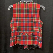 Load image into Gallery viewer, Plaid Vest w/Bowtie (Nastiin)
