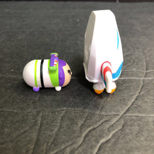 Disney Tsum Tsum Buzz Lightyear Figure w/Plane