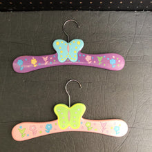 Load image into Gallery viewer, 2pk Wooden Butterfly Hangers

