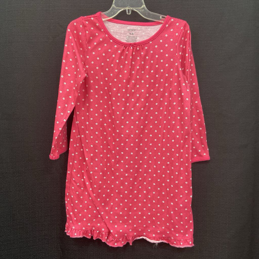 Flower Sleepwear Gown