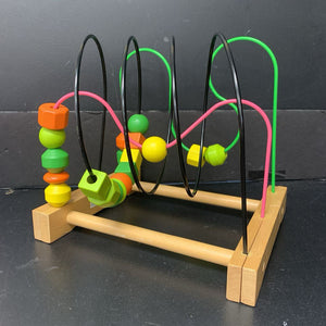 Wooden Circles Bead Maze Abacus