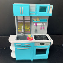 Load image into Gallery viewer, Kitchen Play Set w/ Accessories for 18&quot; Dolls Battery Operated
