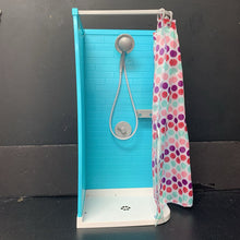 Load image into Gallery viewer, Bathroom Shower for 18&quot; Dolls Battery Operated
