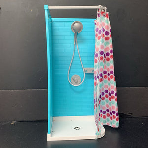 Bathroom Shower for 18" Dolls Battery Operated