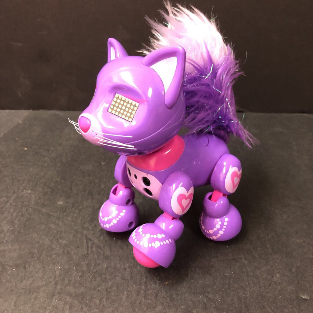 Zoomer Meowzies Posh Interactive Kitten Battery Operated
