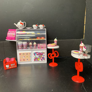 My Life As Bakery Play Stand Display For 18" Doll w/ Accessories