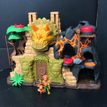 Load image into Gallery viewer, Dino Fortress Dinosaur Temple Playset w/ Accessories
