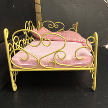 Load image into Gallery viewer, Scrollwork Bed - Sweet Dreams Bed for 18&quot; Doll
