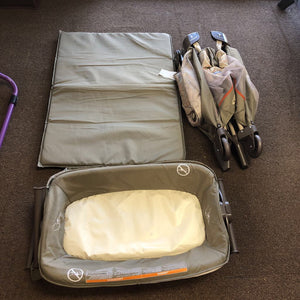 Pack 'N Play On the Go Portable Playard w/ Bassinet and Changing Table Attachment