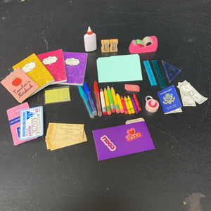 School Supplies for 18" Doll