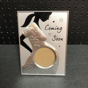 "Coming Soon" Sonogram Picture Frame