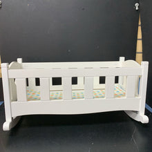 Load image into Gallery viewer, Doll Bed Play Cradle w/ Mattress
