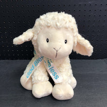 Load image into Gallery viewer, &quot;God Bless&quot; Lamb Plush

