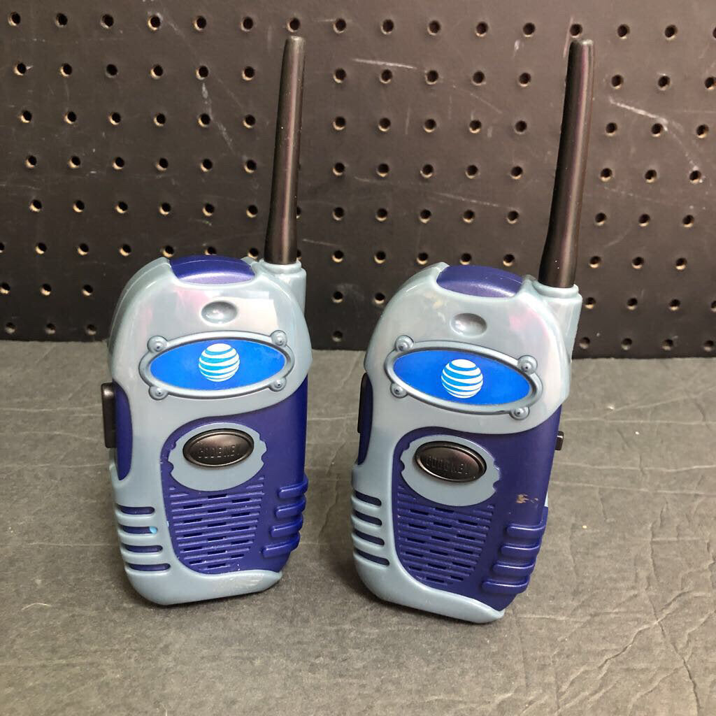 2pk Walkie Talkies Battery Operated (AT&T)
