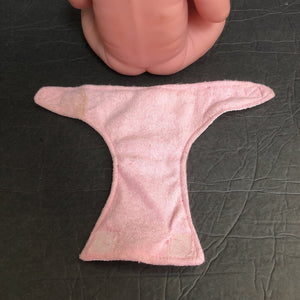 Realistic Newborn Baby Doll w/cloth diaper